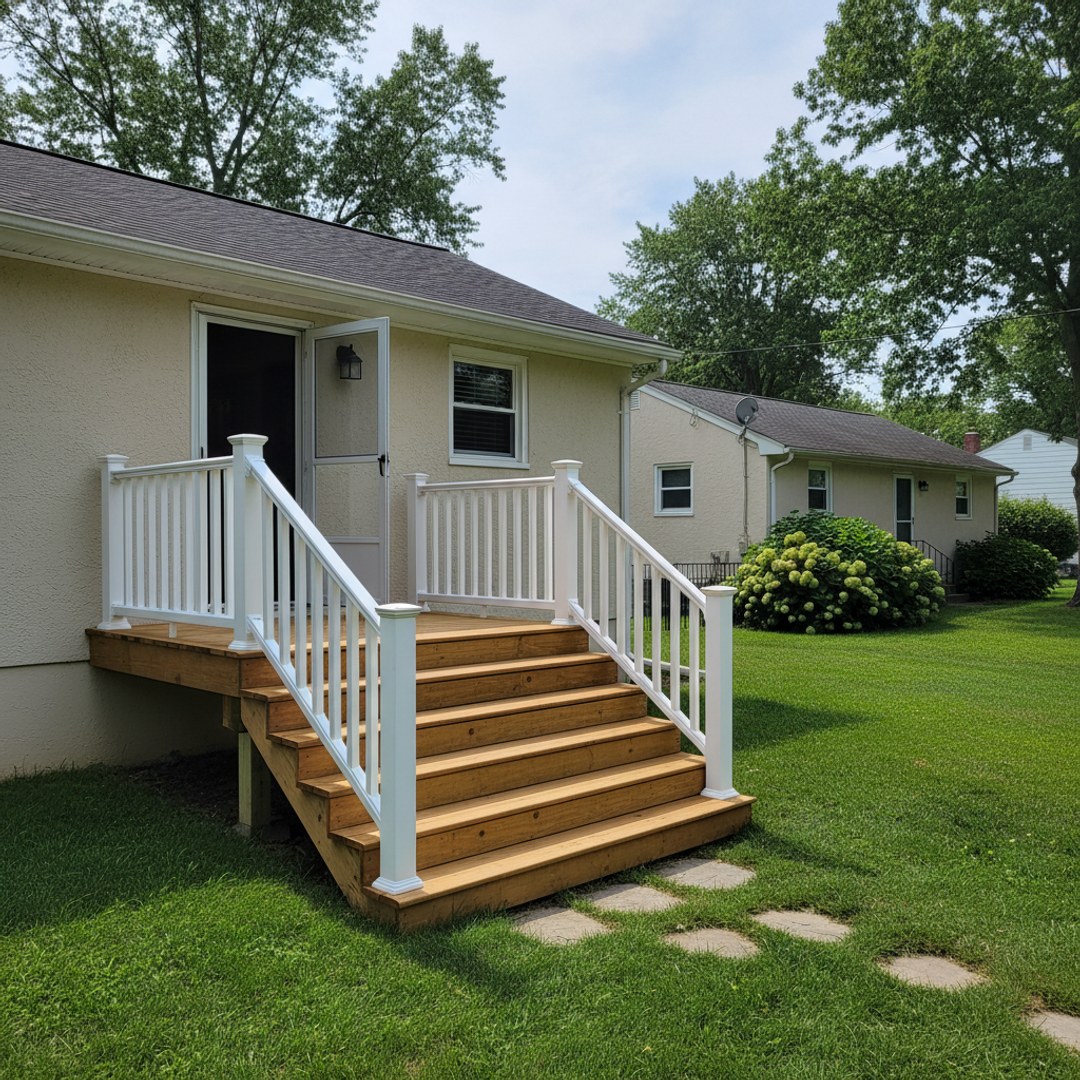 Custom Deck Design completed by Coastal Deck Solutions in Linden, NJ